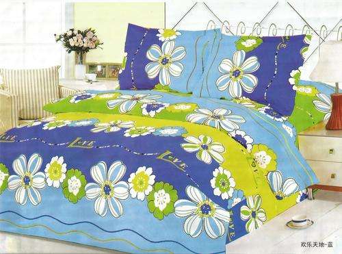 8 Piece - Cotton Feel - Bed Linen - Double Bed- Duvet Cover Set